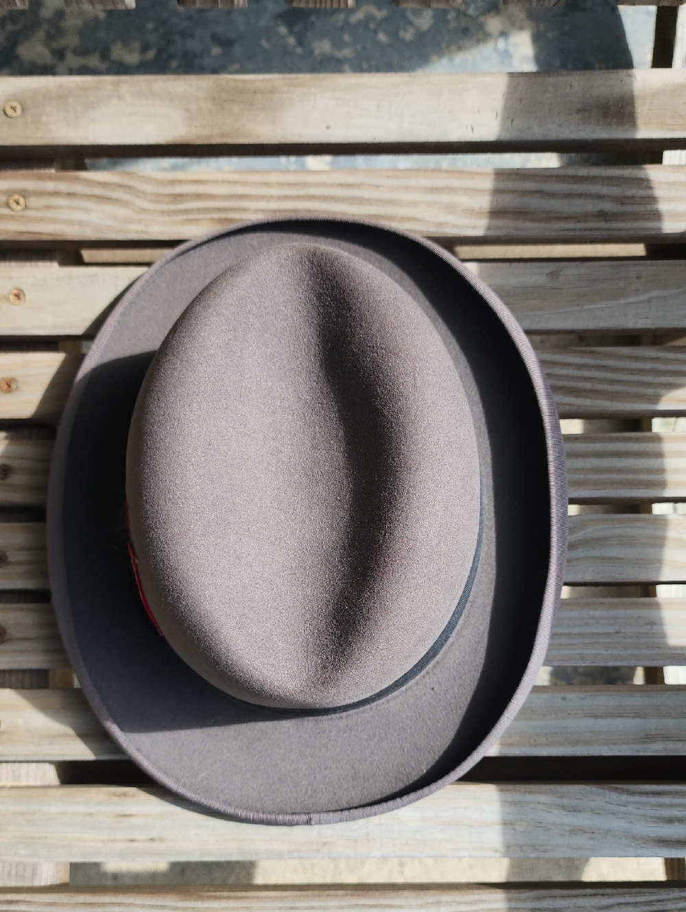 Stetson The Sovereign Mens Fedora Hat - Picture 2 of 5